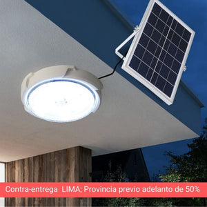 Luminaria solar circular para interiores y exteriores -100w (Contra entrega todo LIMA)