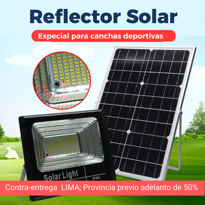 Reflector + panel solar de   400w industrial ( contra entrega SOLO LIMA )